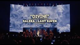 "DIVINE" by Saleka as Lady Raven (feat. Kid Cudi)