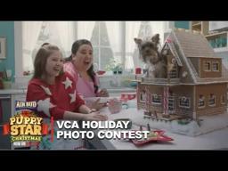 Puppy Star Christmas & VCA's Holiday Photo Contest