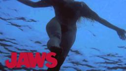 Nighttime Shark Attack Film Clip