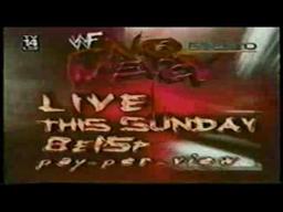 WWF No Mercy 2000 Commercial