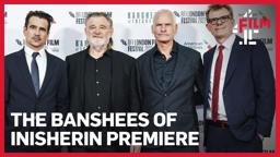 Colin Farrell, Brendan Gleeson and Martin McDonagh at The Banshees of Inisherin Premiere
