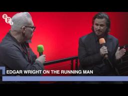 Edgar Wright talks to Mark Kermode about The Running Man | BFI IMAX Q&A