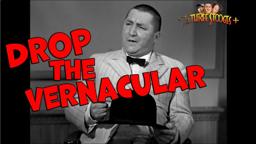 Classic THREE STOOGES - Drop the Vernacular - Disorder in the Court