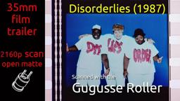 Disorderlies (1987) 35mm film trailer, flat open matte, 2160p