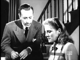 George Raft , Nocturne (1946) Film Noir scene