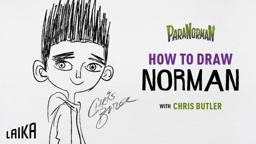 How to Draw Norman from ParaNorman