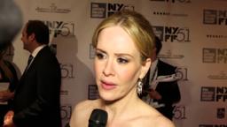 NYFF51: Sarah Paulson | "12 Years A Slave" Red Carpet