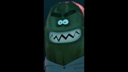 Evil cucumber + dentist = Nightmare Fuel