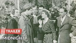 Midnight 1939 Trailer HD | Claudette Colbert | Don Ameche | John Barrymore