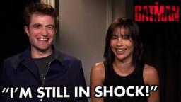 Robert Pattinson & Zoë Kravitz Can't Believe How Dark The Batman is...