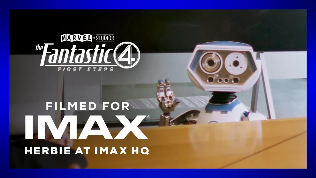 H.E.R.B.I.E. Visits IMAX HQ