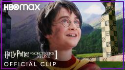 Harry “Catches” the Golden Snitch