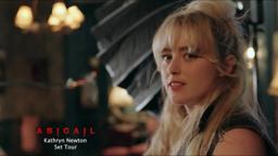 Take a BTS Tour of the Abigail set with Kathryn Newton