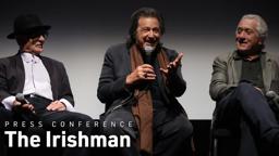 Martin Scorsese, Robert De Niro, Al Pacino & Joe Pesci on The Irishman at NYFF57