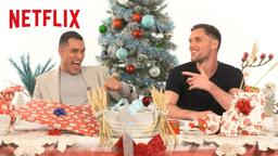 The Rebel Moon Cast Competes in Speed-Wrapping Presents