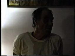 Creepy scene from the rare horror film City of Blood