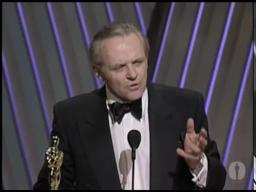 Anthony Hopkins Wins Best Actor | 64th Oscars (1992)