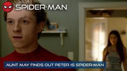 Aunt May Finds Out Peter Is Spider-Man