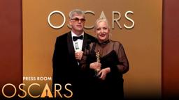 Frankenstein Best Production Design Press Room Speech | 98th Oscars (2026)