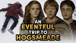 The Trio Visit Hogsmeade