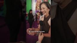 We surprised the cast of Freakier Friday with friendship bracelets...