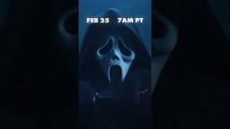 Tomorrow at 7AM PT, 700 of you get a Scream 7 shirt. 100 free shirts per hour.