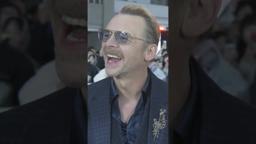 Simon Pegg is mission-ready!