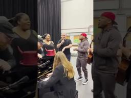 Royal Albert Hall rehearsals ❤️‍🔥 #shorts