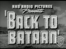 Back to Bataan - Trailer