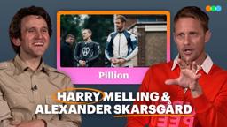 Harry Melling and Alexander Skarsgård on the Film's Dom-Sub Dynamic and Leather Looks