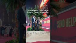 Rachel McAdams and Dylan O’Brien arrive in London for the UK Premiere of SEND HELP