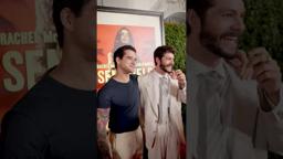 Dylan O’Brien and Tyler Posey reunite at the SEND HELP World Premiere!