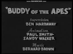 Buddy of the Apes (1934) [HQ Opening & Closing]