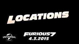 The Road to Furious 7 - Locations