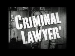 HD Film Trailer - Criminal Lawyer 1951