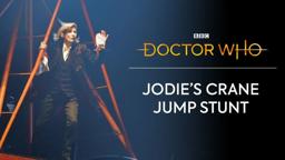 Jodie Whittaker's First Stunt | Doctor Who: Series 11