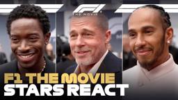 Stars & Drivers React On The Red Carpet