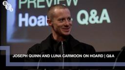 Joseph Quinn and Luna Carmoon on Hoard