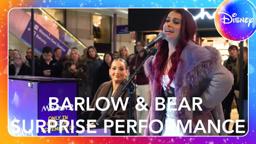 Surprise Performance! Barlow & Bear Bring Moana 2 Magic to London Waterloo!
