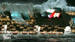 Massive Wave Hits The Ship