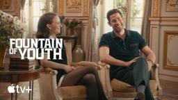 Natalie Portman and John Krasinski Speak French