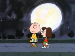 There's no time for love, Charlie Brown - Marcies Goodnight kiss
