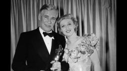 Walter Huston winning Best Supporting Actor for "The Treasure of the Sierra Madre"