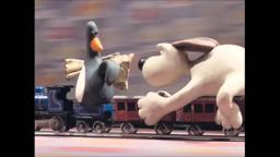 Wallace and Gromit - The Wrong Trousers | The Train Chase (HD)