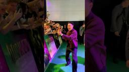 Jon M. Chu feeling the energy at the Wicked: For Good Brazil premiere!