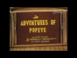 Popeye The Sailor - "The Adventures of Popeye" (1935) Opening/Closing Titles [1987 Colorized Print]