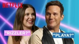 90s vs Gen Z Slang with Millie Bobby Brown & Chris Pratt