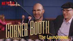 The Laundromat’s Scott Z. Burns and Jake Bernstein in the Corner Booth