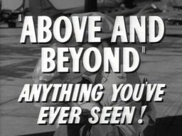 Above and Beyond