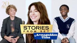 Anne Hathaway, Banks Repeta & Jaylin Webb Played Ping Pong & Learned TikTok Dances